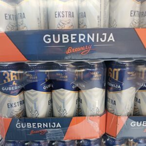 Beer Gubernija Extra Lager Can,0.568l X 24 Per Case