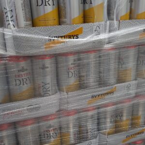 Beer Svyturys Extra Dry Can ,0.568l X 24 Per Case