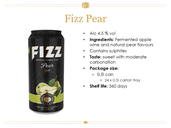 Fizz Pear Distributor In Uk Wholesale Importer Lithuanian Beer