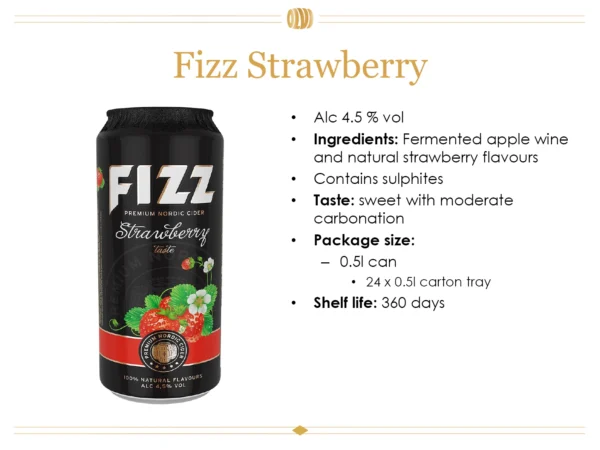 Fizz Strawberry Distributor In Uk Wholesale Importer Lithuanian Beer