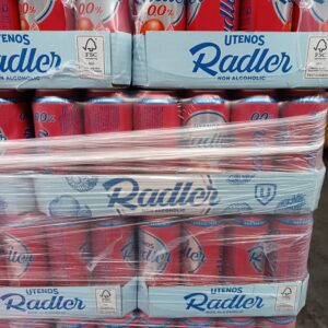 Utenos Radler Grapefruit Non Alcoholic Can 0.0%, 0.5l X 24 Per Case